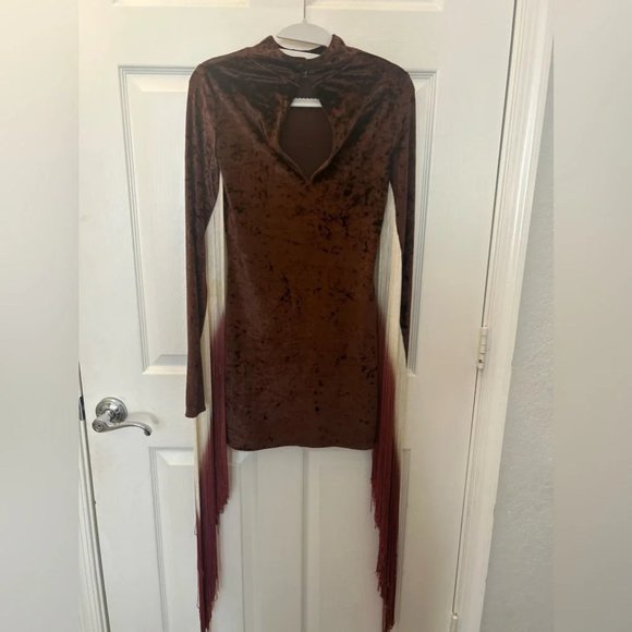 Sugarhigh Lovestoned Fringe Dress Designer - Picture 4 of 5